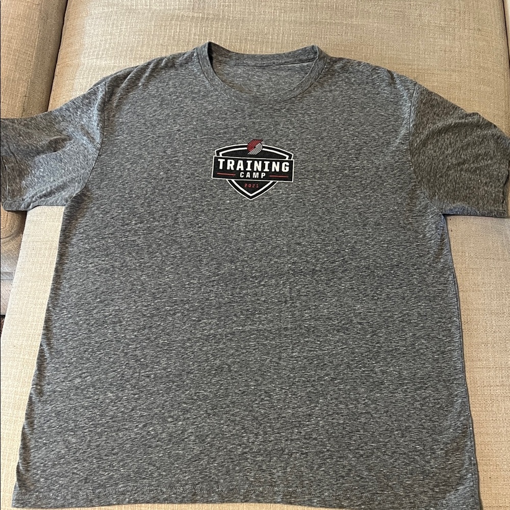 Portland Trail Blazer Training Camp Gray Men's T-Shirt